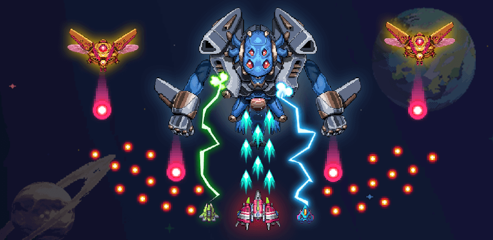 Galaxia Invader: Alien Shooter v1.7.0 MOD APK (Unlimited Money)