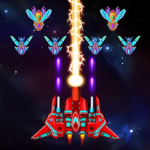 Galaxy Attack: Alien Shooter v69.9 MOD APK (God Mod, Add Money, Damage, AntiCheat)