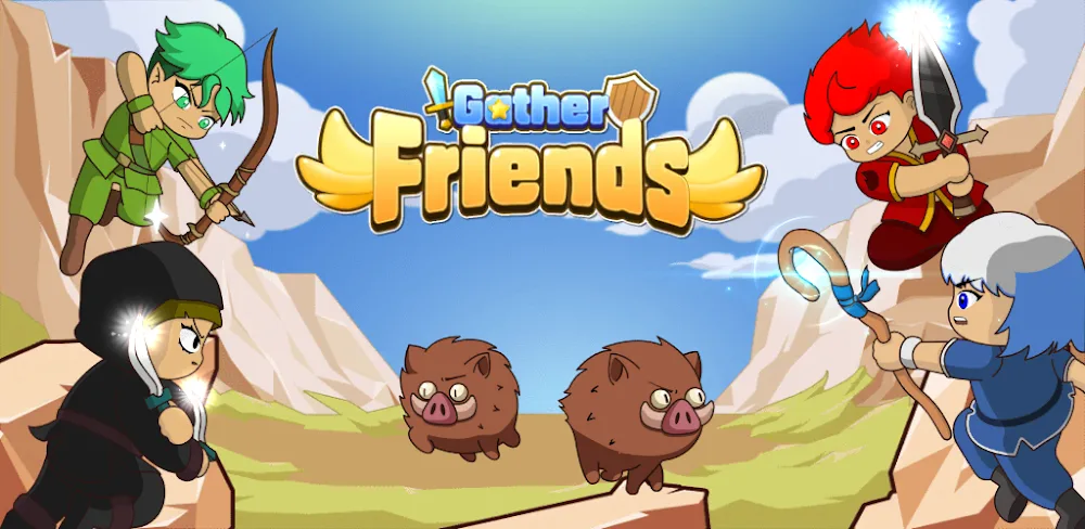 Gather Friends v1.6.3 MOD APK (Menu, God Mode, High Gold)