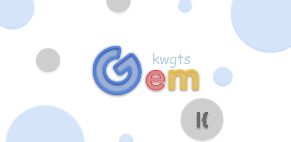 Gem KWGT v6.4.3 MOD APK (Premium Unlocked)