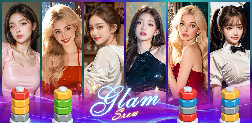 Glam Screw Puzzle v1.1.6 MOD APK (Menu, Unlimited All)