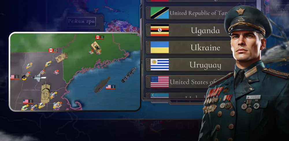 War Strategy & Conflict: WW3 v165 MOD APK (Menu, A lot of gold, A lot of xp)