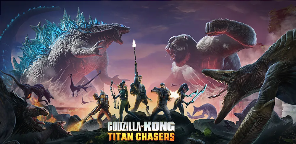 Godzilla x Kong: Titan Chasers v1.4.2 MOD APK (Menu, God Mode, High Damage)