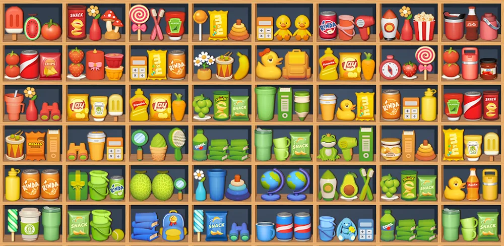 Goods Puzzle: Sort Challenge v4.64 MOD APK (Unlimited Money)