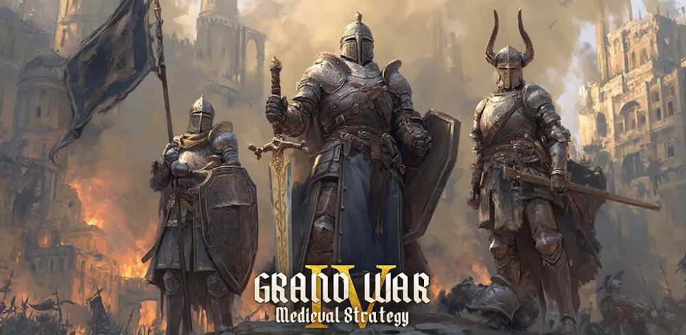 Grand War 4: Medieval Strategy v0.3.05 MOD APK (Free Purchase)