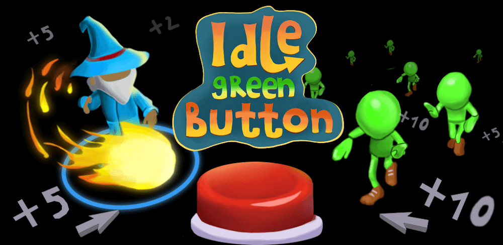 Idle Green Button MOD APK v4.1.56 (Free Rewards)