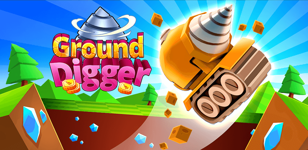 Ground Digger v2.8.0 MOD APK (Free Rewards)