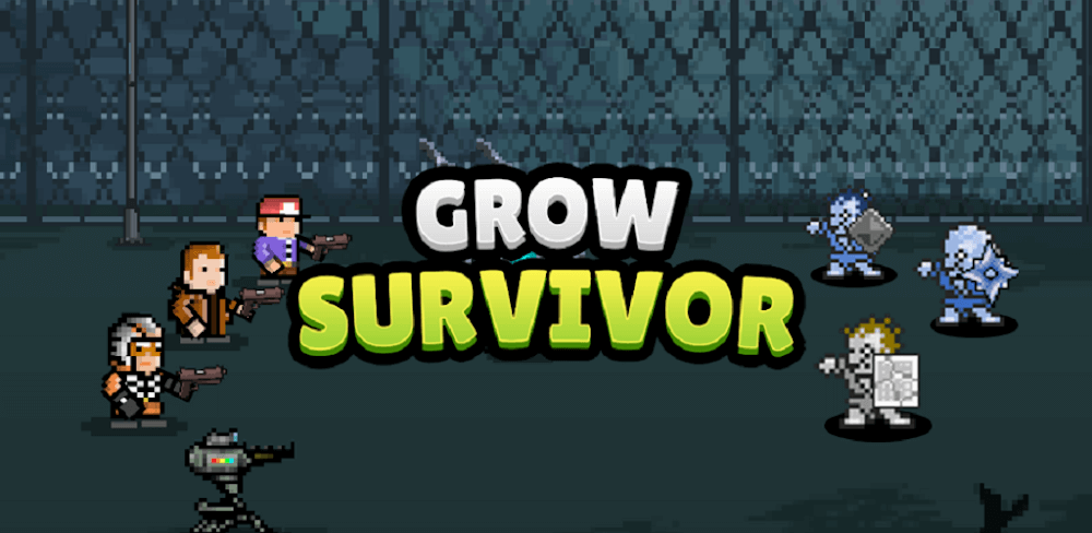 Grow Survivor v8.2.2 MOD APK (Gold Injection, Auto Shoot, Hight Damage)