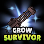 Grow Survivor v8.2.2 MOD APK (Gold Injection, Auto Shoot, Hight Damage)
