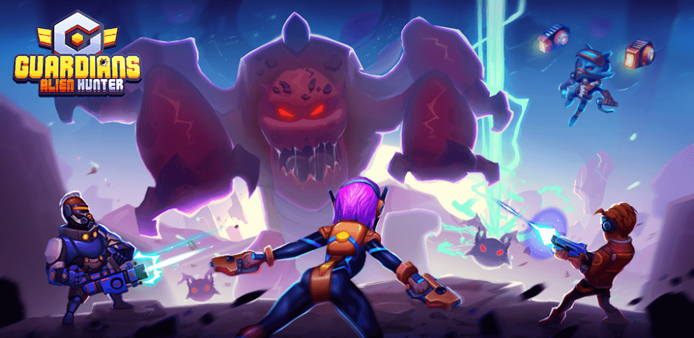 Guardians: Alien Hunter MOD APK v1.0.21 (Free Shopping/Rewards)