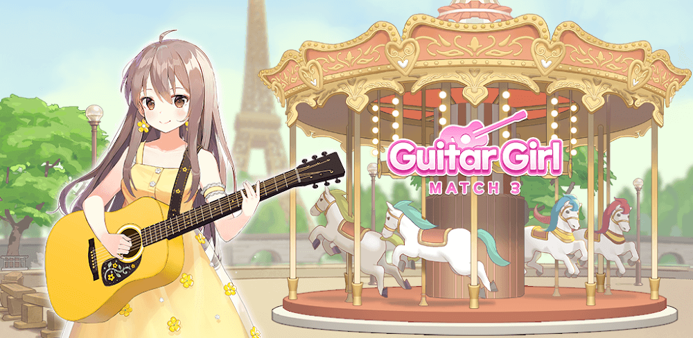 Guitar Girl Match 3 v1.2.15 MOD APK (Unlimited Money)