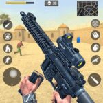 Gun Games Army v1.3.4 MOD APK (God Mode, Dumb Enemy)