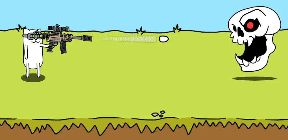 Gun Hero: Cat Survival Shooter v1.2.4 MOD APK (Menu, High Damage, Health, Rewards)