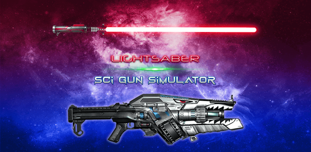 Gun Simulator & Lightsaber v3.0 MOD APK (Free Rewards)