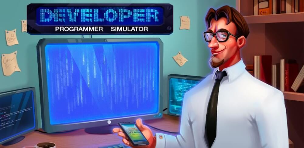 Hacker or Dev Tycoon v2.5.6 MOD APK (Unlimited Money, VIP Unlocked)