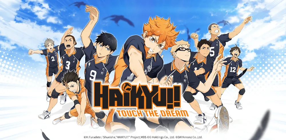 HAIKYU!! TOUCH THE DREAM v2.0.107 MOD APK (Global Speed Multiplier, Unlocked No Ads)