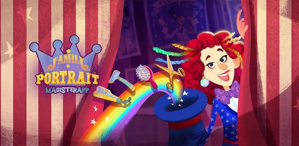 Hair Salon: Family Portrait v2.0.3 MOD APK (Unlock All Role)