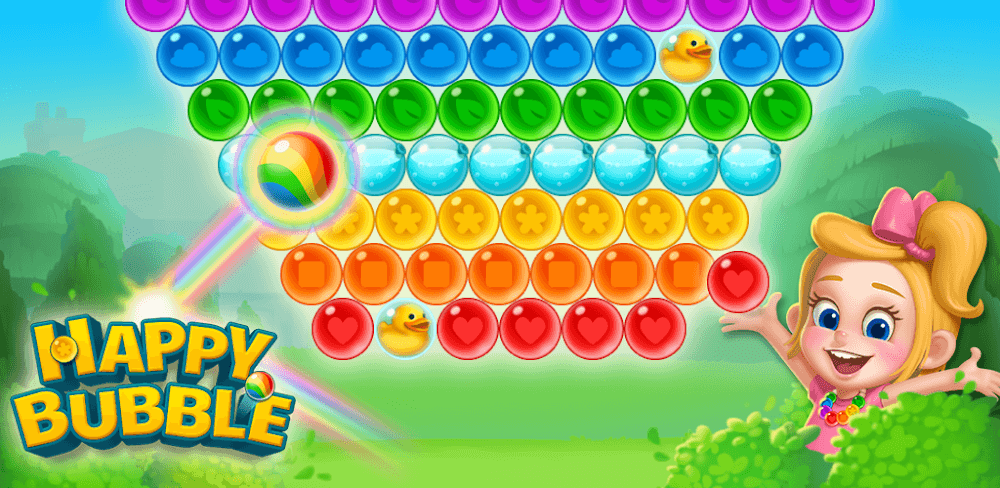 Happy Bubble: Shoot n Pop v23.1219.00 MOD APK (Auto Win)