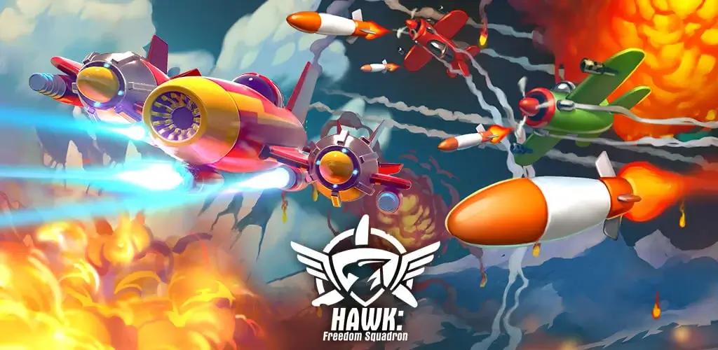 HAWK: Airplane Space v42.4.31643 MOD APK (Damage/Defense Multiplier)