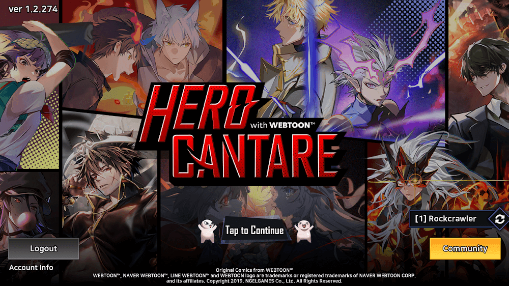Hero Cantare v1.2.389 MOD APK (Damage, God Mode, Auto Win)