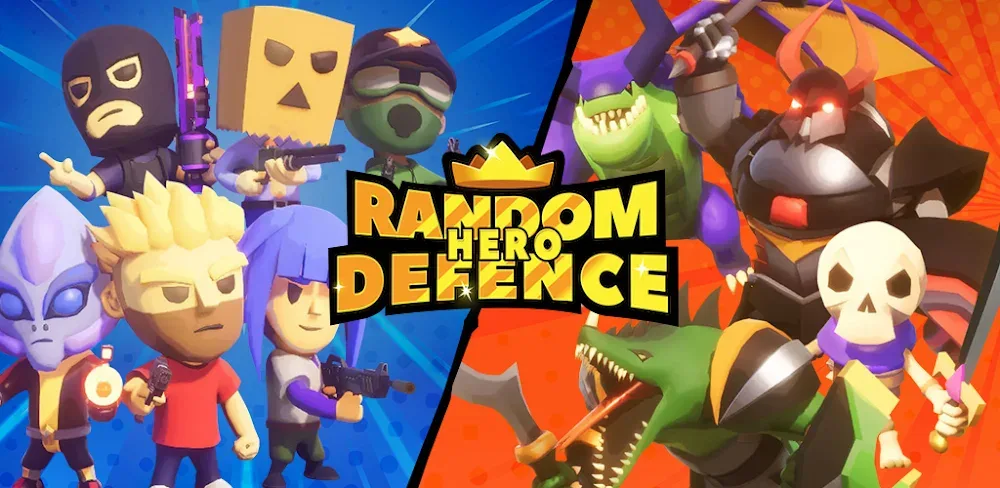 Hero Random Defense v1.3.1 MOD APK (Unlimited Gold, Gems)
