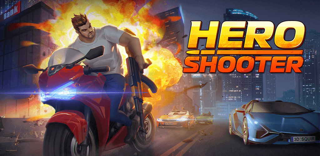Hero Shooter MOD APK v1.3.1 (God Mode, Unlimited Money)
