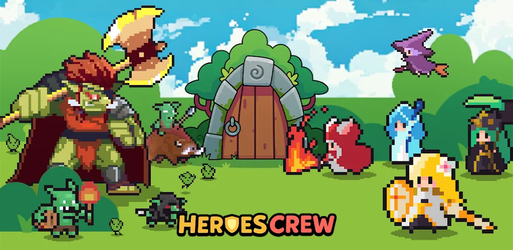 Heroes Crew v1.9.5 MOD APK (Menu, Unlimited All)