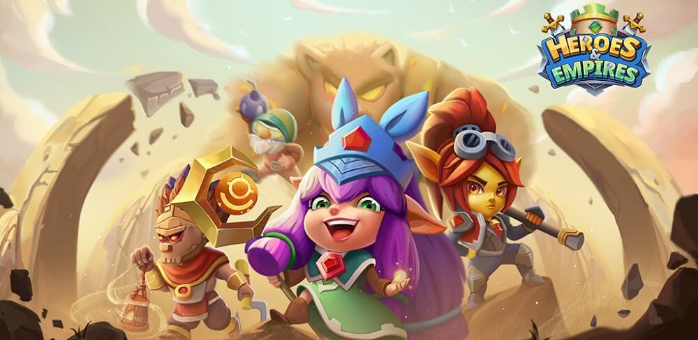 Heroes & Empires v2.5.1 MOD APK (High Damage, Defense)