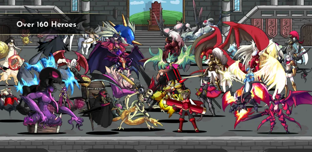 Heroes Wars v6.162 MOD APK (Menu, Unlimited All)