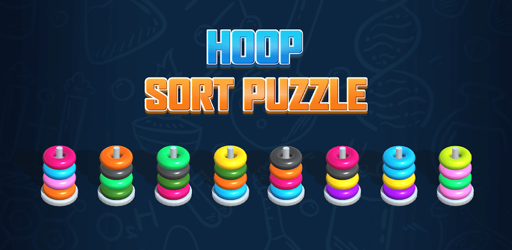 Hoop Sort Puzzle: Color Ring v1.3.2 MOD APK (Free Rewards)