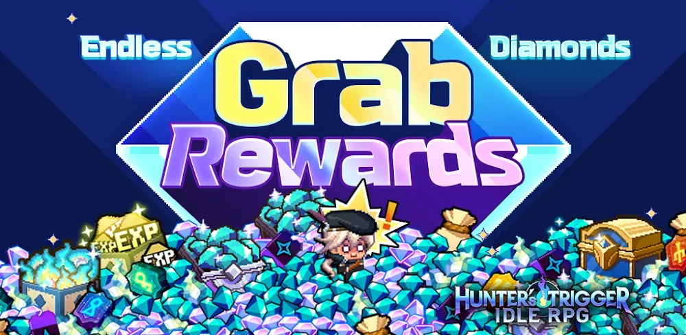 Hunter’s Trigger: Idle RPG v1.20.0 MOD APK (Menu, Damage Multiplier, God Mode)