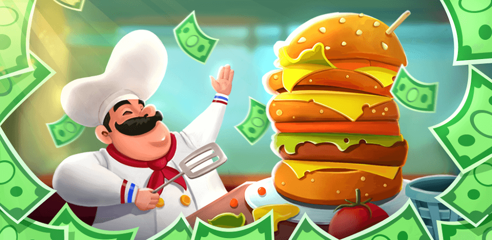 Idle Burger Tycoon MOD APK v2.5.6 (Free Upgrades)