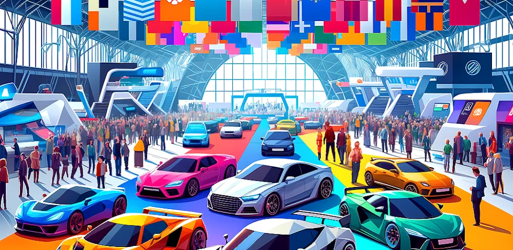 Idle Car Show Master v2.16 MOD APK (Menu, VIP Purchased, No ADS)