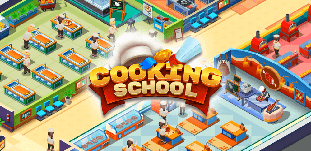 Idle Cooking School v1.0.45 MOD APK (Free Rewards)
