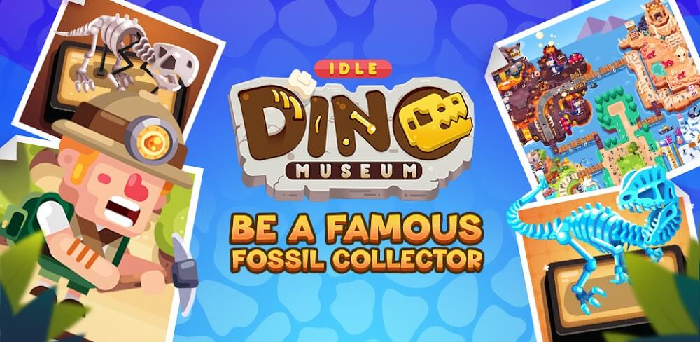 Idle Dino Museum v3.0.8 MOD APK (Unlimited God, Gems)