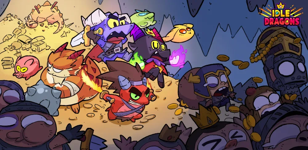 Idle Dragons v1.1.1 MOD APK (Menu, Free Purchase)