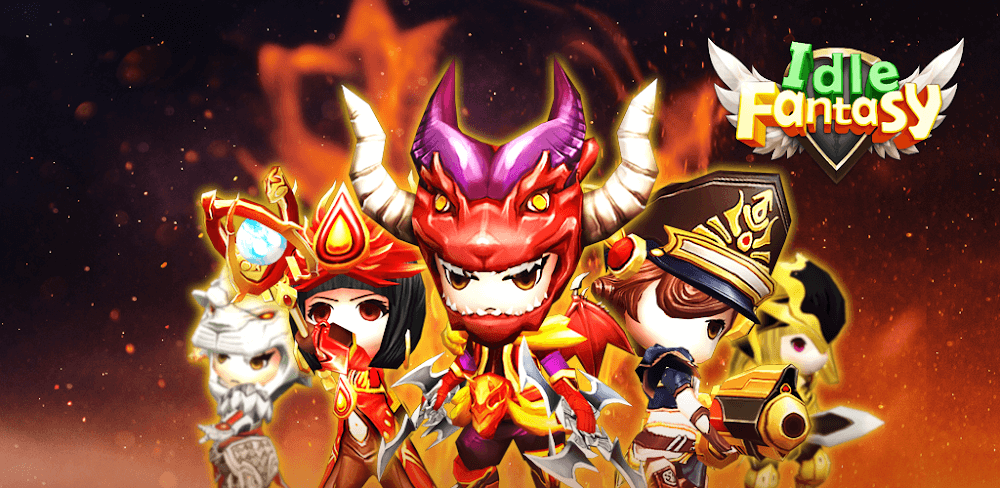 Idle Fantasy Merge RPG MOD APK v1.3.5 (Money)