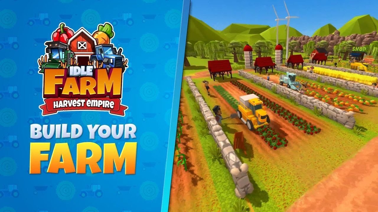 Idle Farm: Harvest Empire v2.0.0 MOD APK (Unlimited Diamonds)