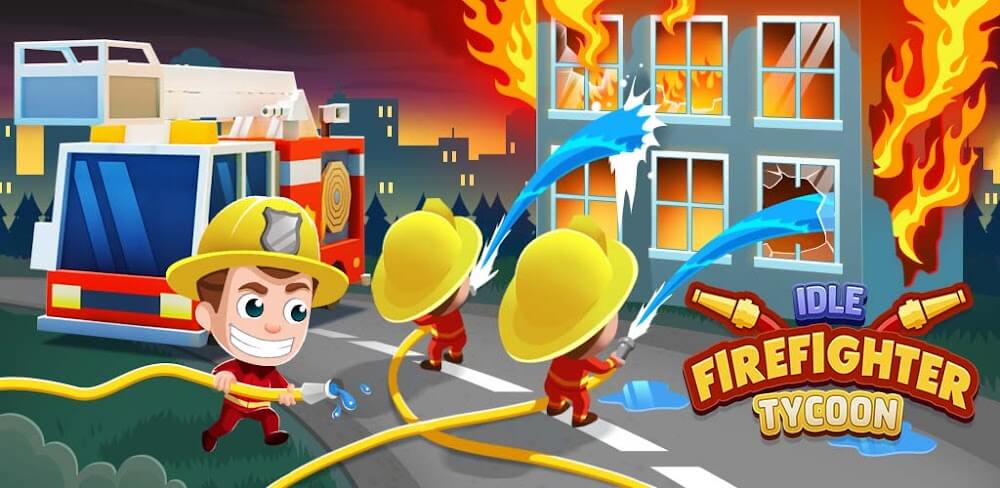 Idle Firefighter Tycoon v1.64.0 MOD APK (Unlimited Money)