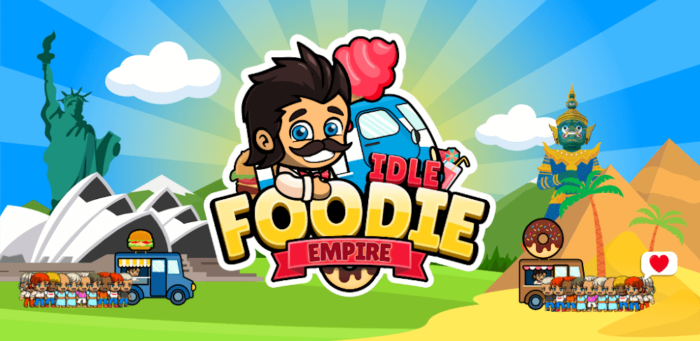 Idle Foodie: Empire Tycoon v1.52.0 MOD APK (Free Rewards)