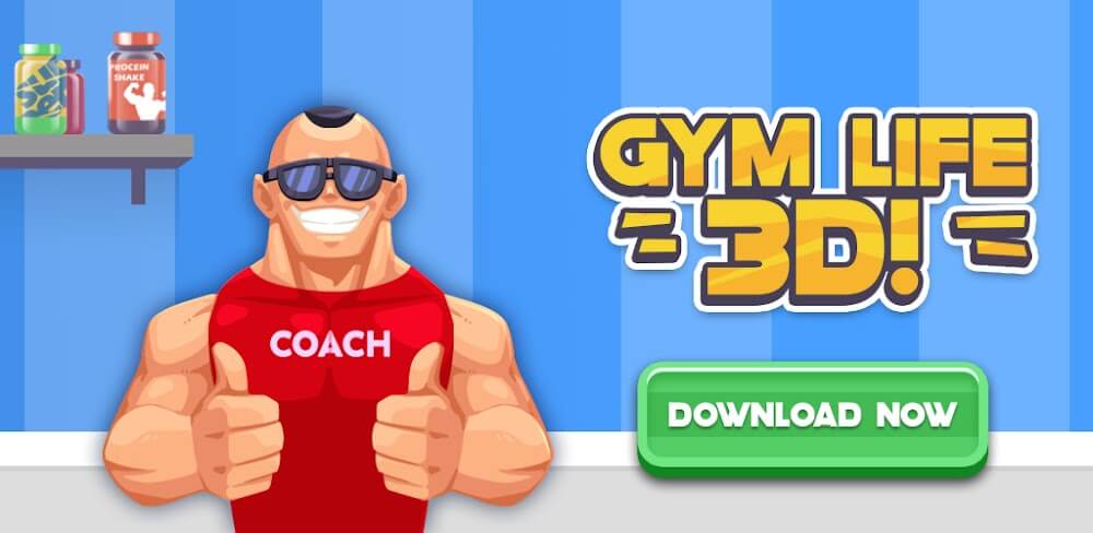 Idle Gym Life v2.0.0 MOD APK (Unlimited Money, No Ads)
