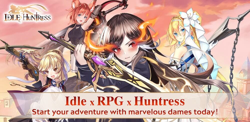 Idle Huntress: Adventure v1.1.34 MOD APK (Speed Multiplier)