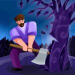 Idle Lumberjack 3D MOD APK v2.3 (Unlimited Seeds)