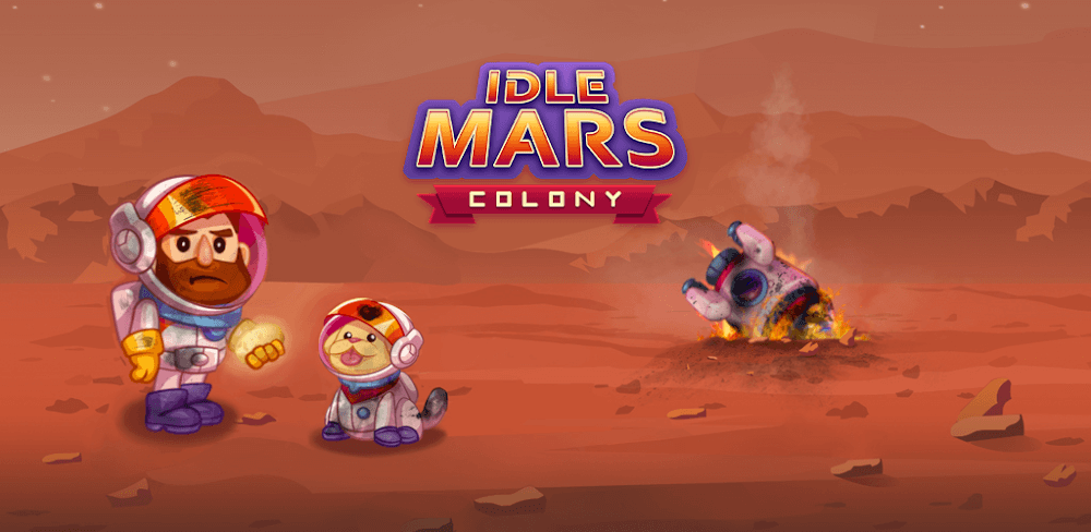 Idle Mars Colony MOD APK v0.14.0 (Free Shopping)