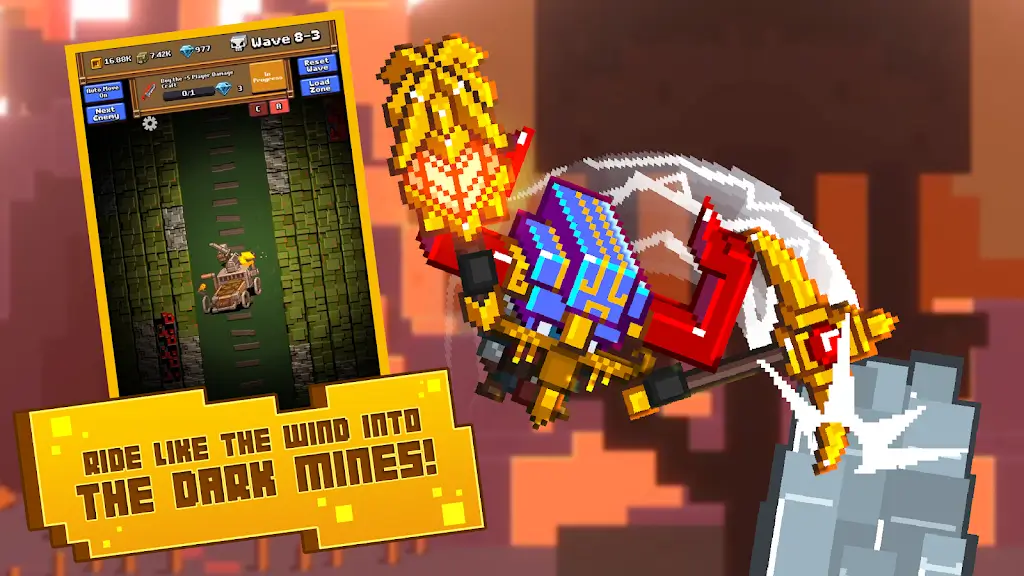 Idle Mine RPG v0.6.40 MOD APK (ATK Speed, Move Speed, DMG)