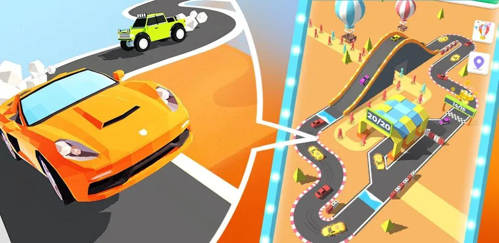 Idle Racing Tycoon v2.1.2 MOD APK (Free Rewards)