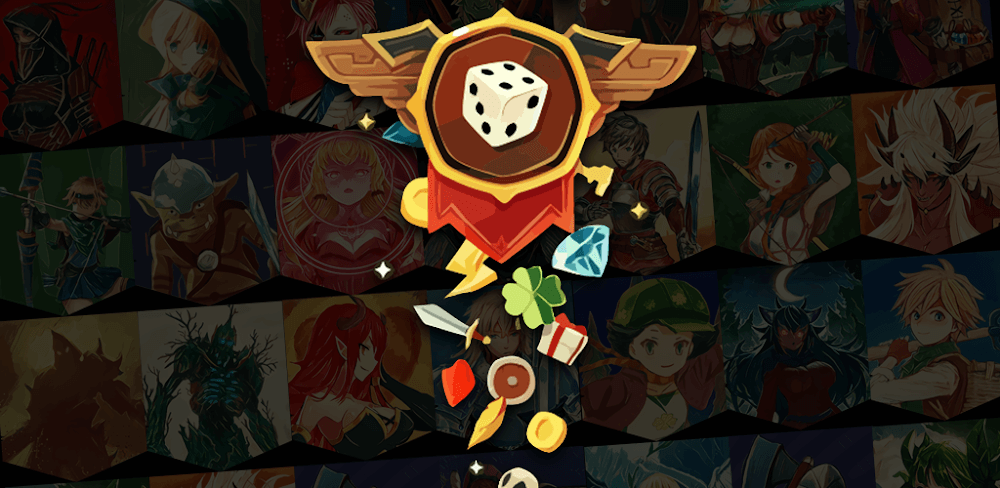 Idle Raids of the Dice Heroes MOD APK v1.2.8 (Unlimited Money)