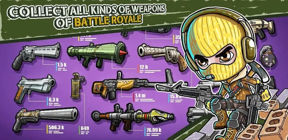 Idle Royale Merge Manager RPG v1.109 MOD APK (Menu, Game Speed, No ADS)