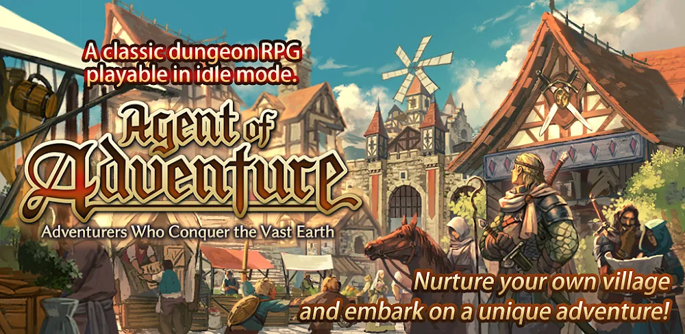 Idle RPG Agent of Adventure v14.4.6 MOD APK (Unlimited Gold, Prayer)