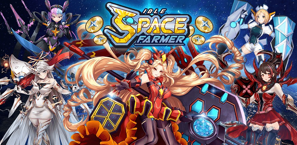 Idle Space Farmer Manager MOD APK v1.10.15 (Unlimited Money, Free Purchase)